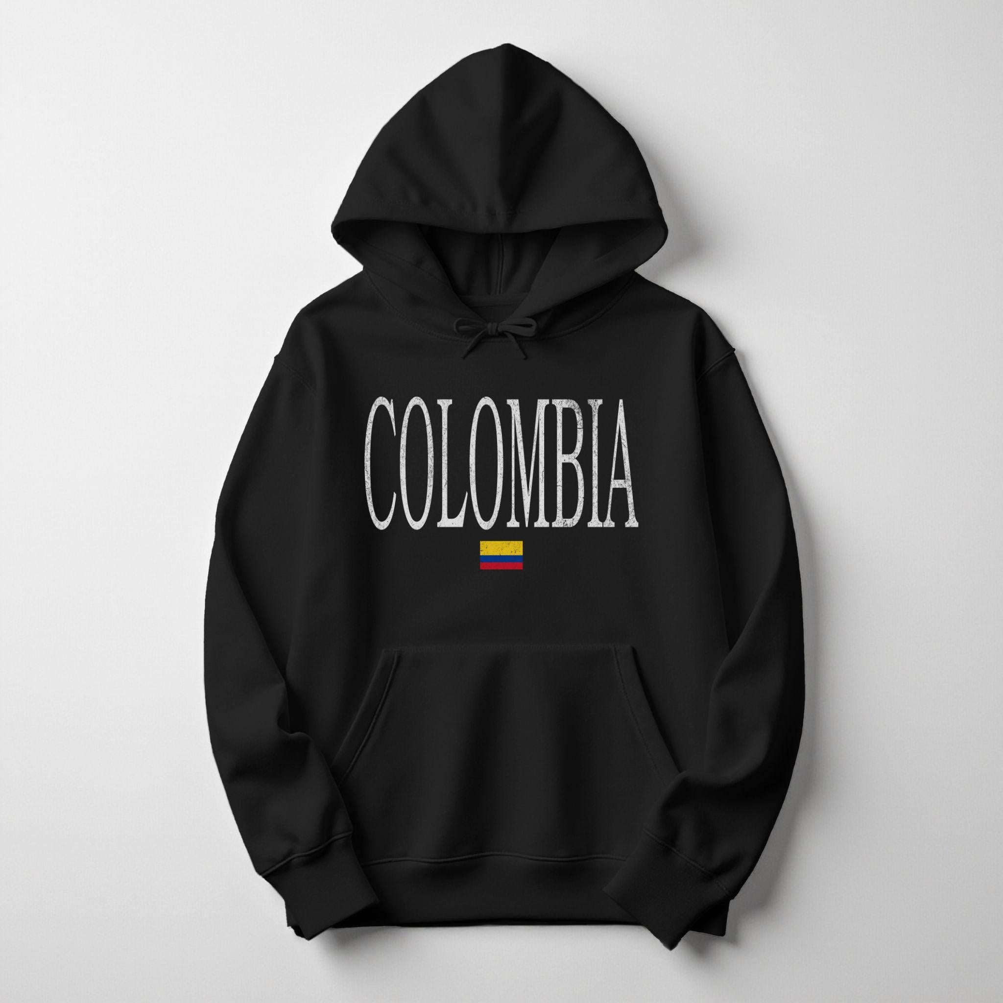 Distressed Colombia Hoodie