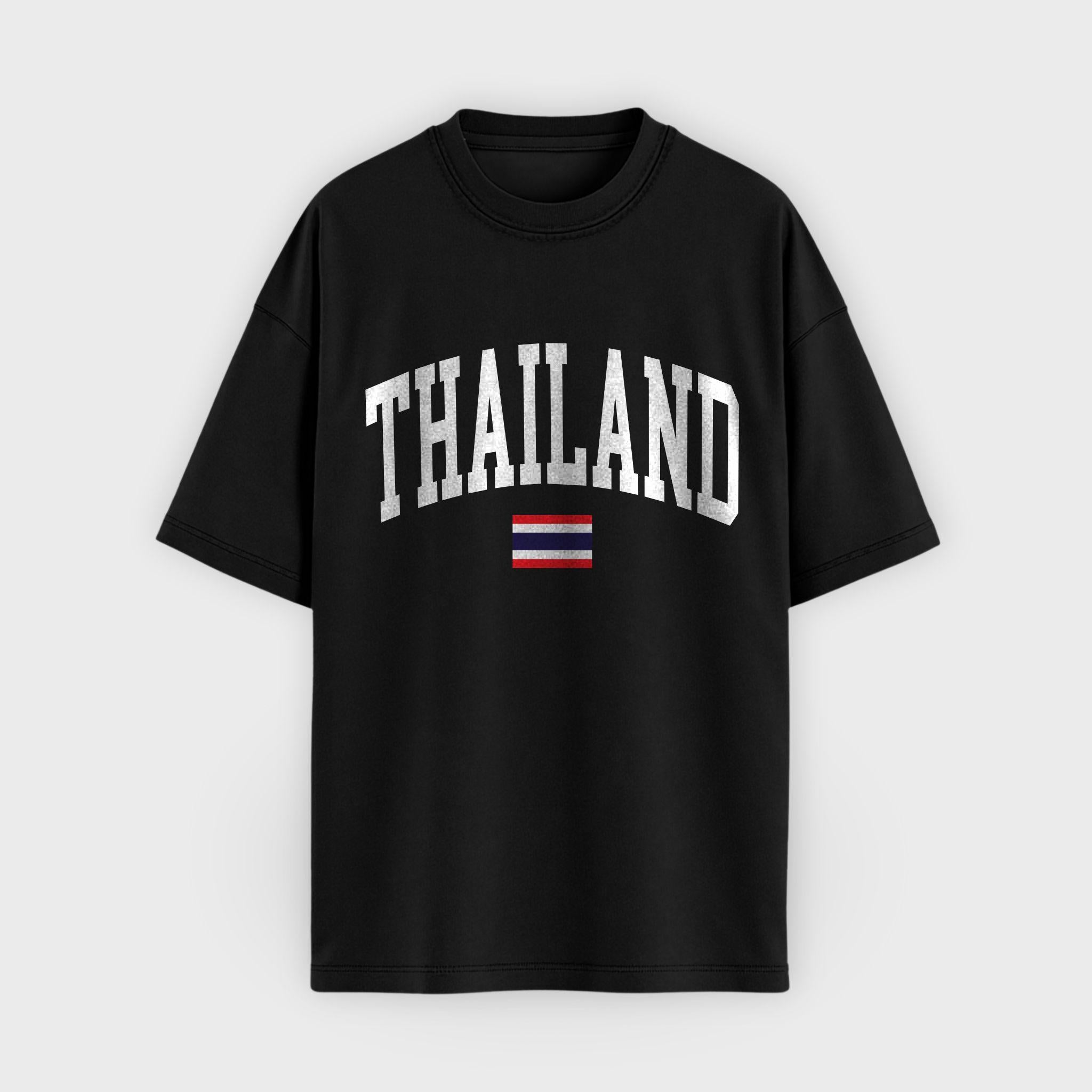 Thailand Collegiate Flag T-Shirt