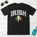 Irish Shamrock Flag Collegiate T-Shirt