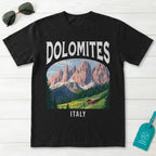 The Dolomites Italy Vintage Travel Poster T-Shirt