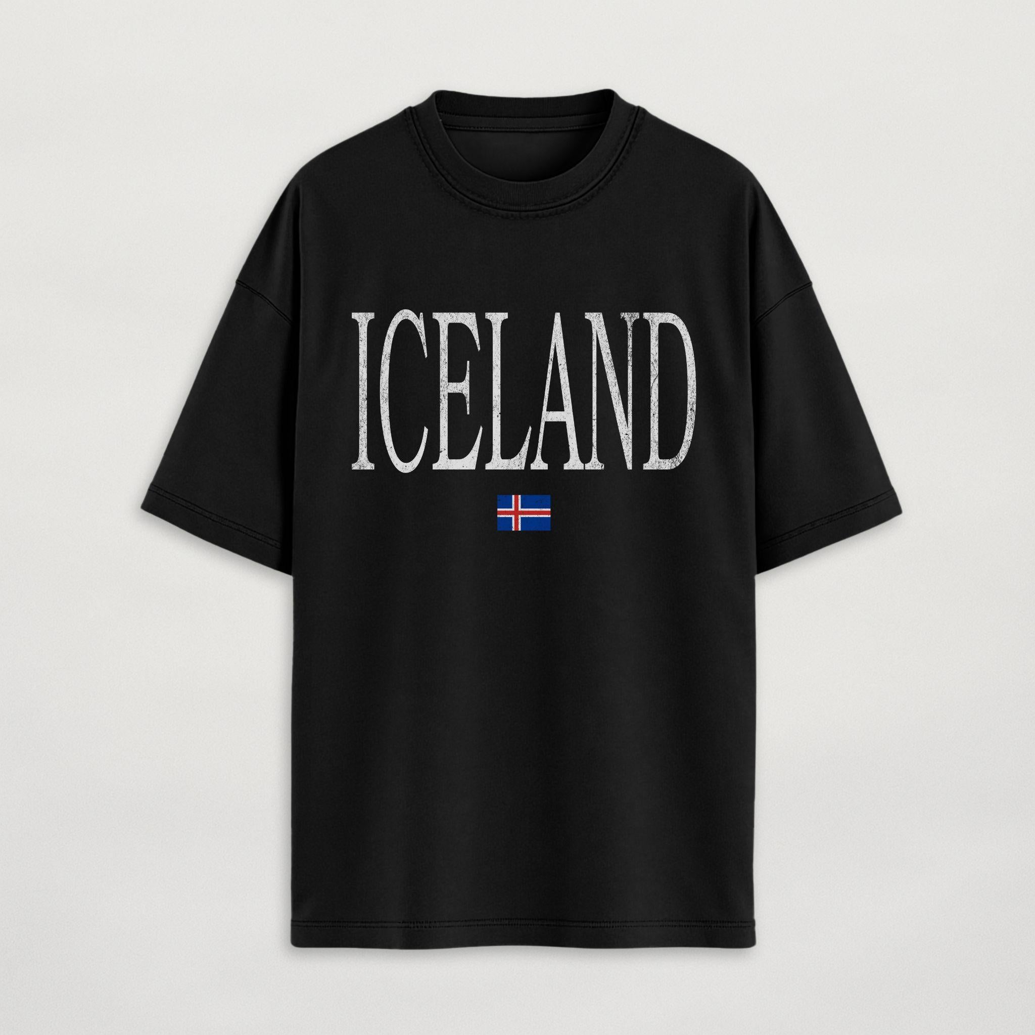 Distressed Iceland T-Shirt