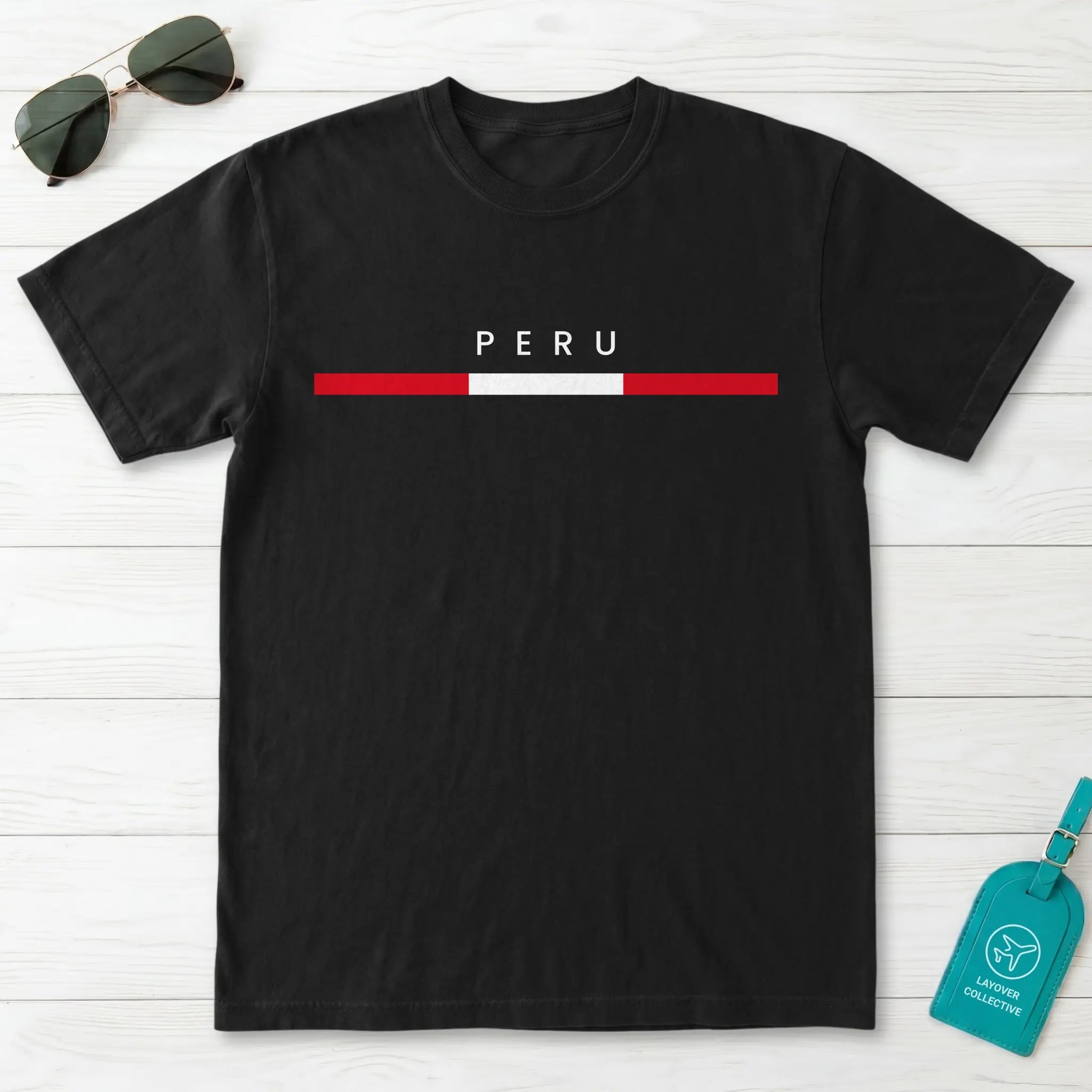 Peru Flagline T-Shirt