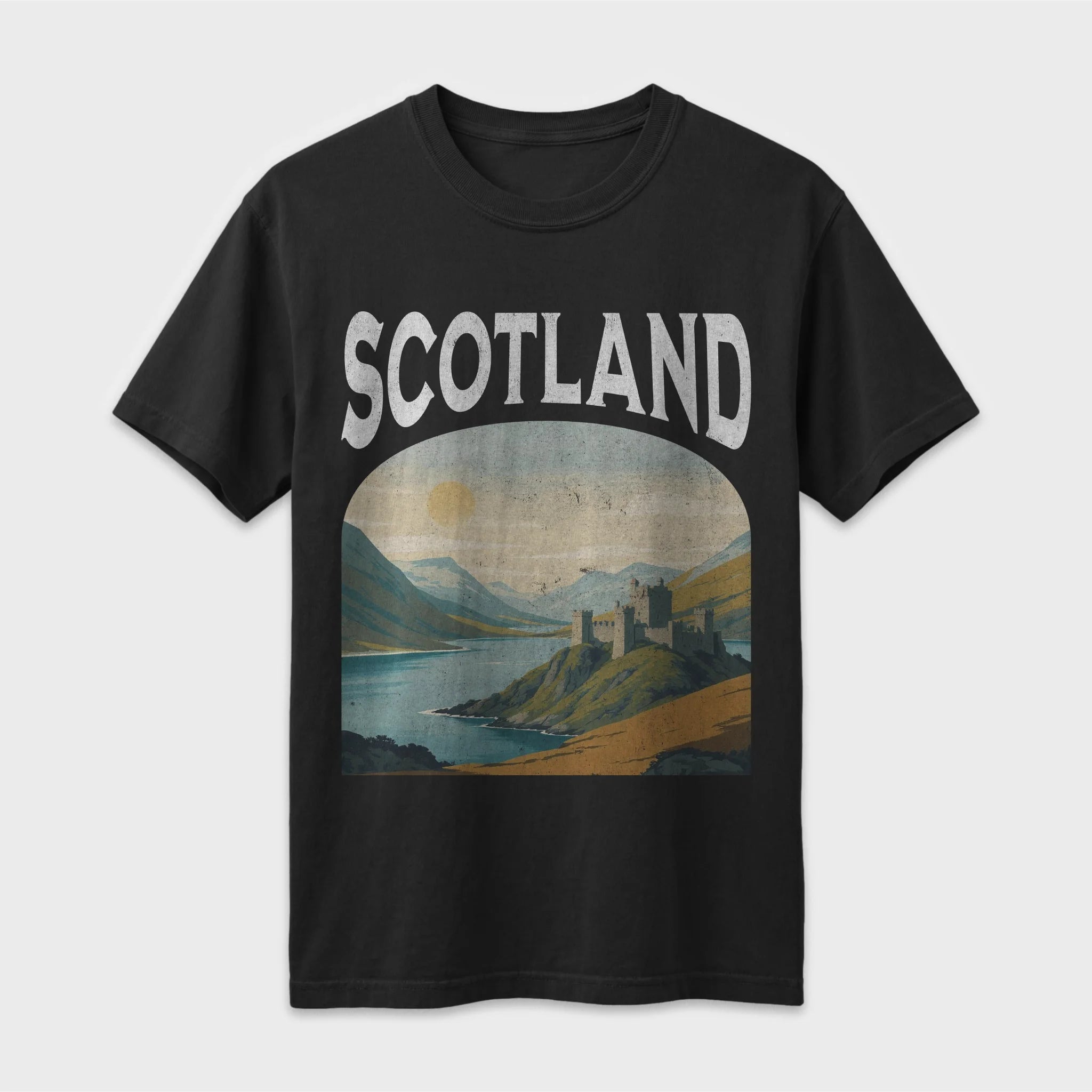 Scotland Vintage Travel Poster T-Shirt
