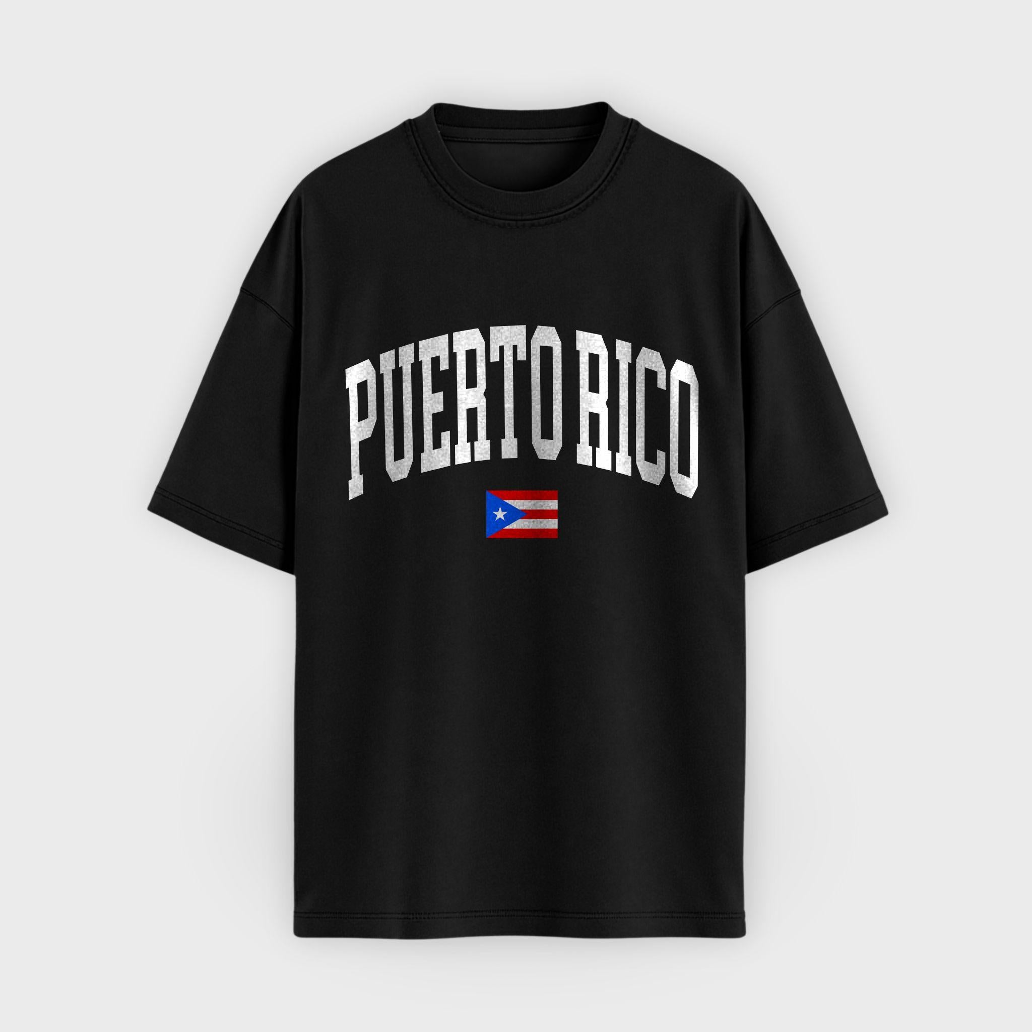 Puerto Rico Collegiate Flag T-Shirt
