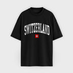 Switzerland Collegiate Flag T-Shirt
