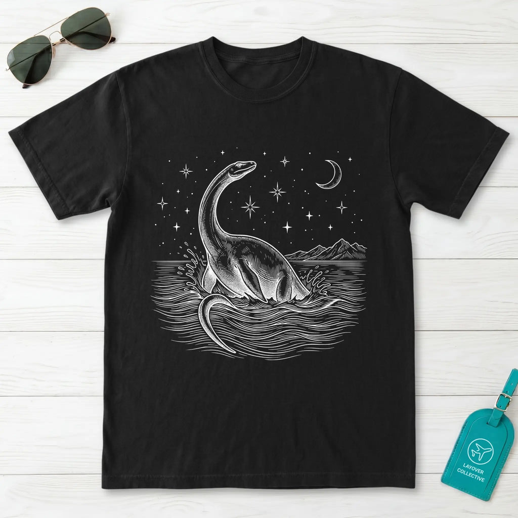 Celestial Loch Ness Monster T-Shirt