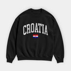 Croatia Collegiate Flag Sweatshirt