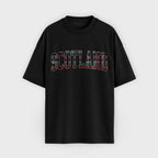 Scotland Tartan Letter T-Shirt
