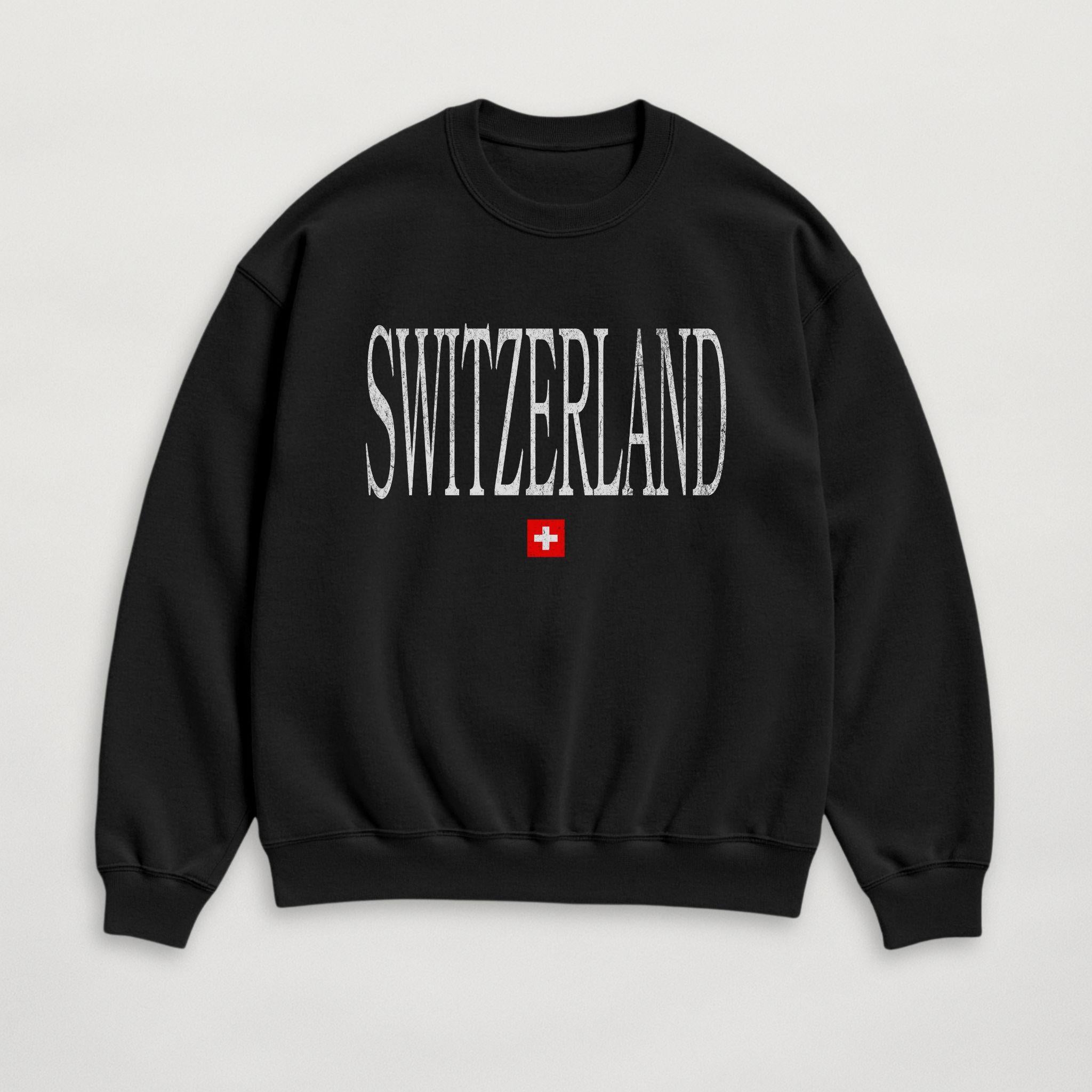 Distressed Switzerland Sweatshirt