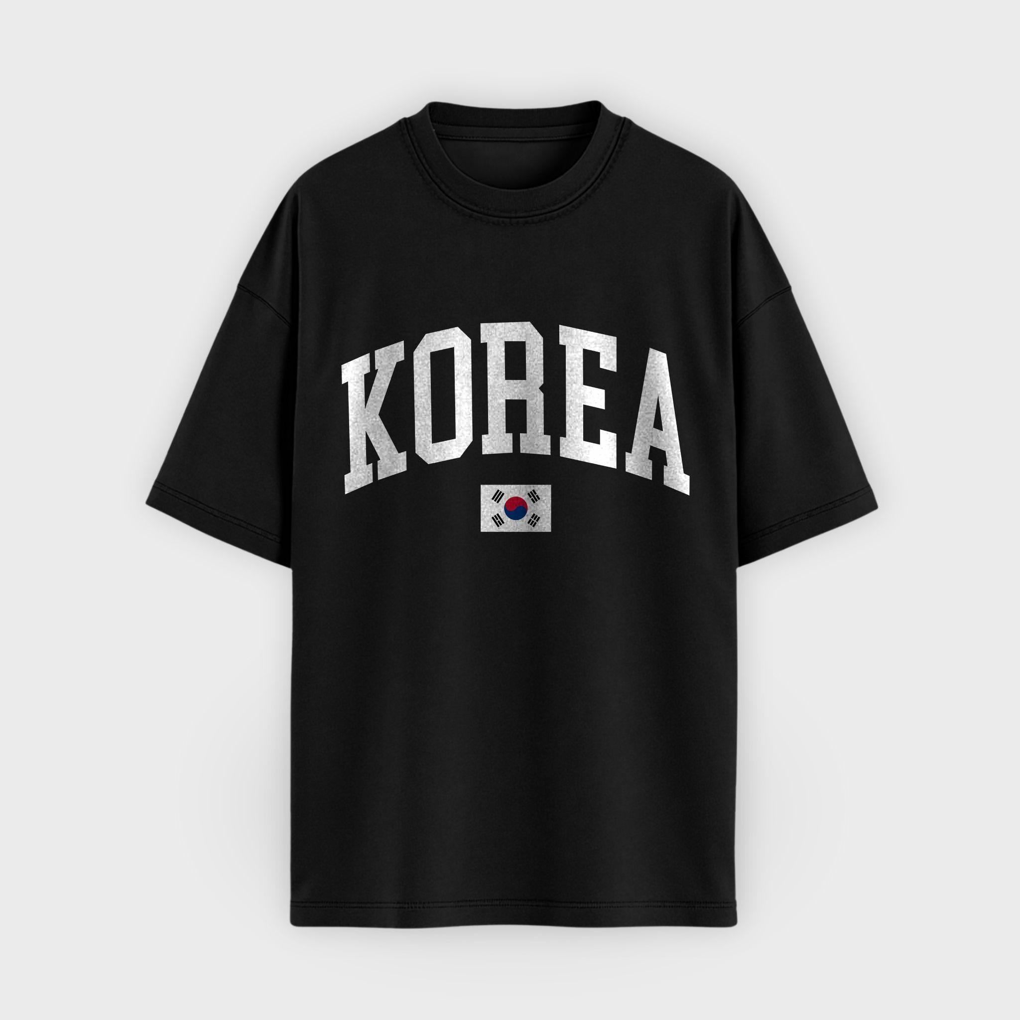Korea Collegiate Flag T-Shirt