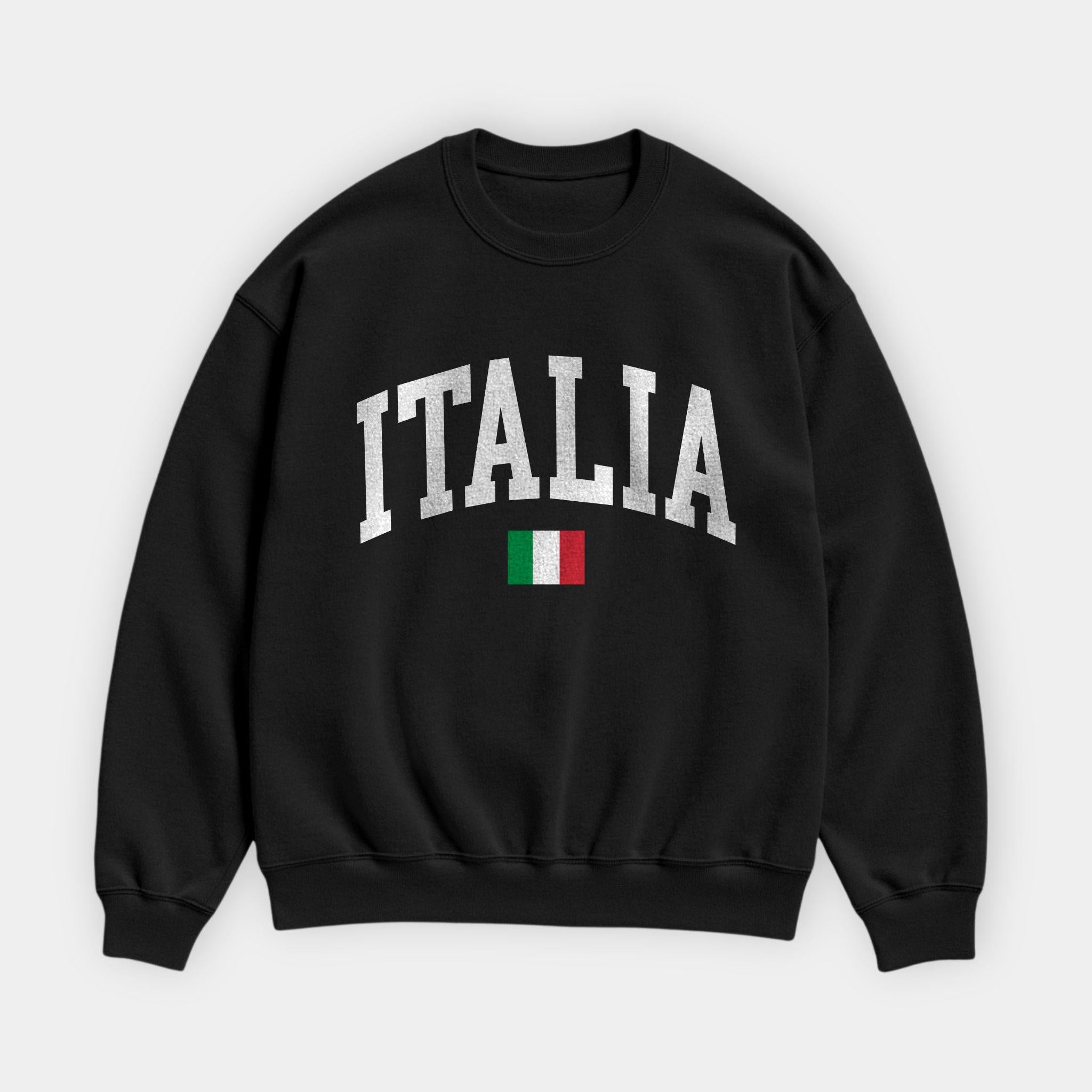 Italia Collegiate Flag Sweatshirt