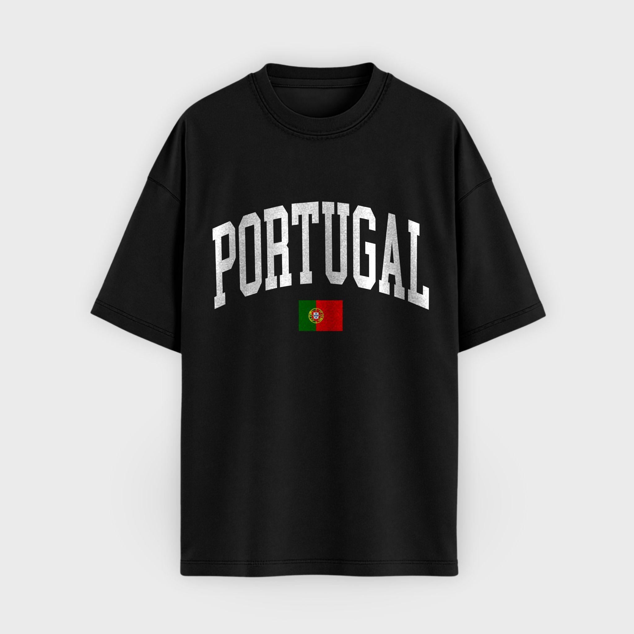 Portugal Collegiate Flag T-Shirt