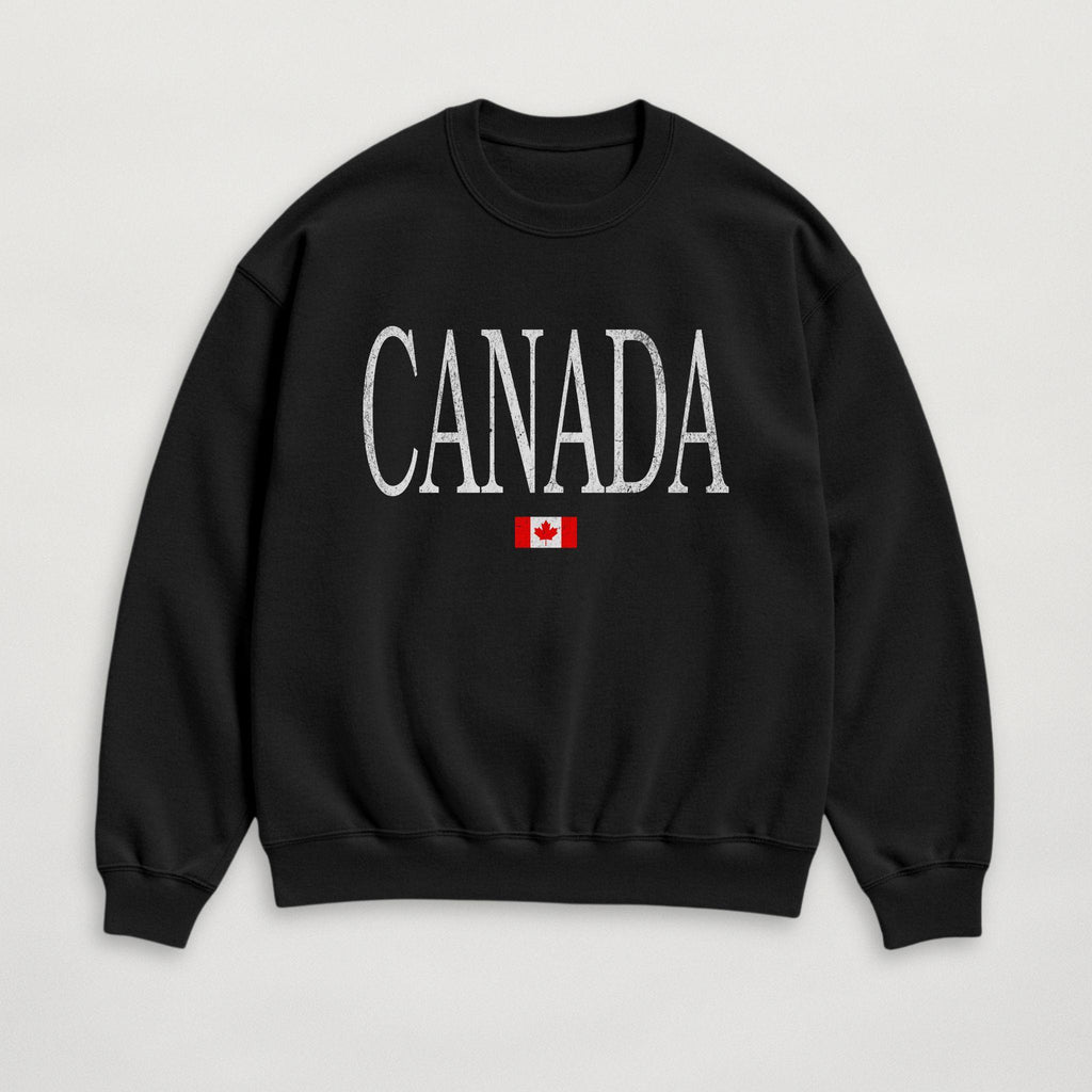 Distressed Canada Sweatshirt