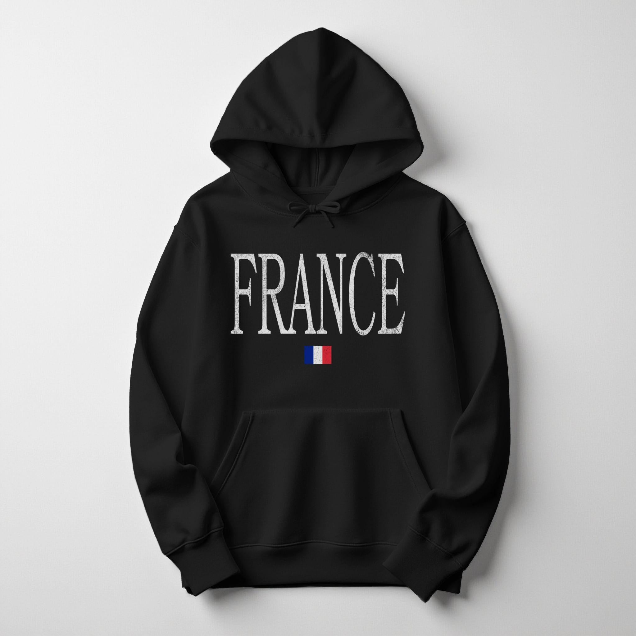 Distressed France Hoodie