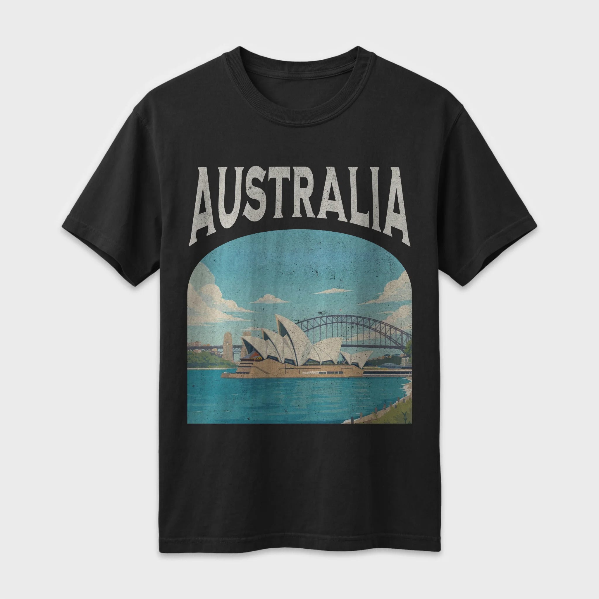 Australia Vintage Travel Poster T-Shirt