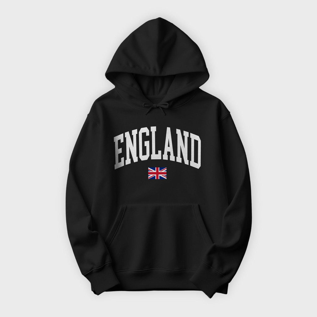 England Collegiate Flag Hoodie