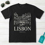 Lisbon Vintage Sketch T-Shirt