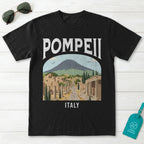 Pompeii Italy Vintage Travel Poster T-Shirt