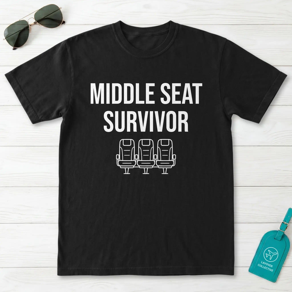 Middle Seat Survivor T-Shirt