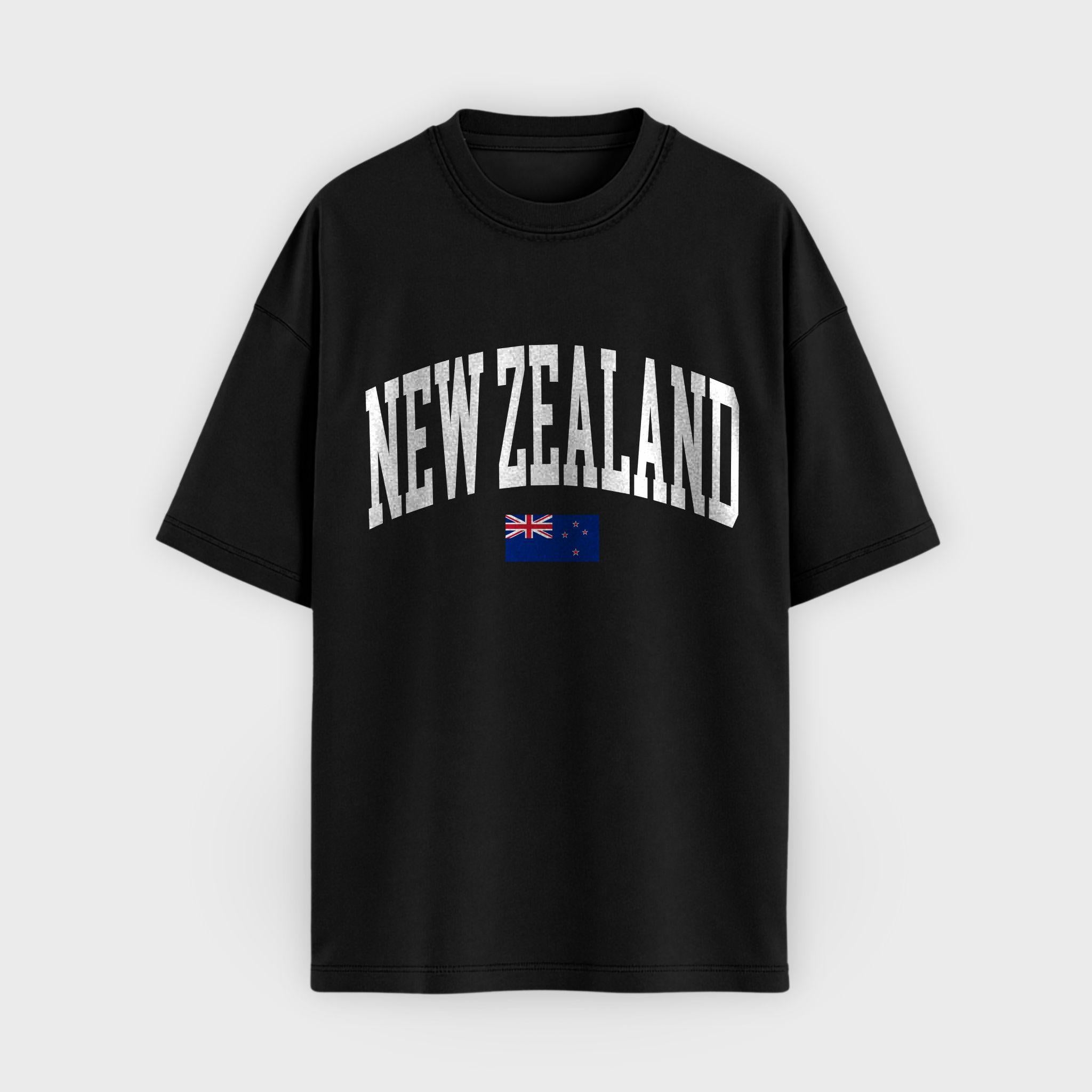 New Zealand Collegiate Flag T-Shirt