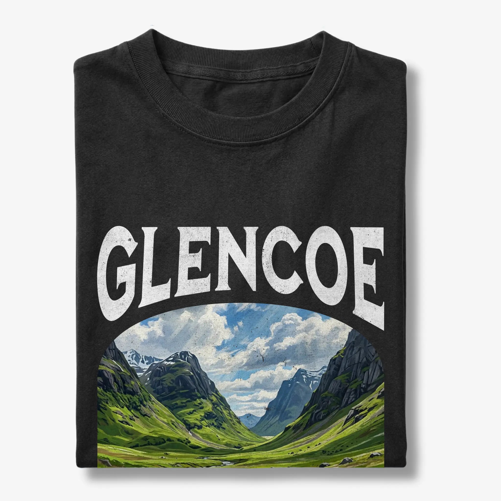 Glencoe Vintage Poster Scotland T-Shirt