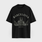 Barcelona Vintage Sketch T-Shirt
