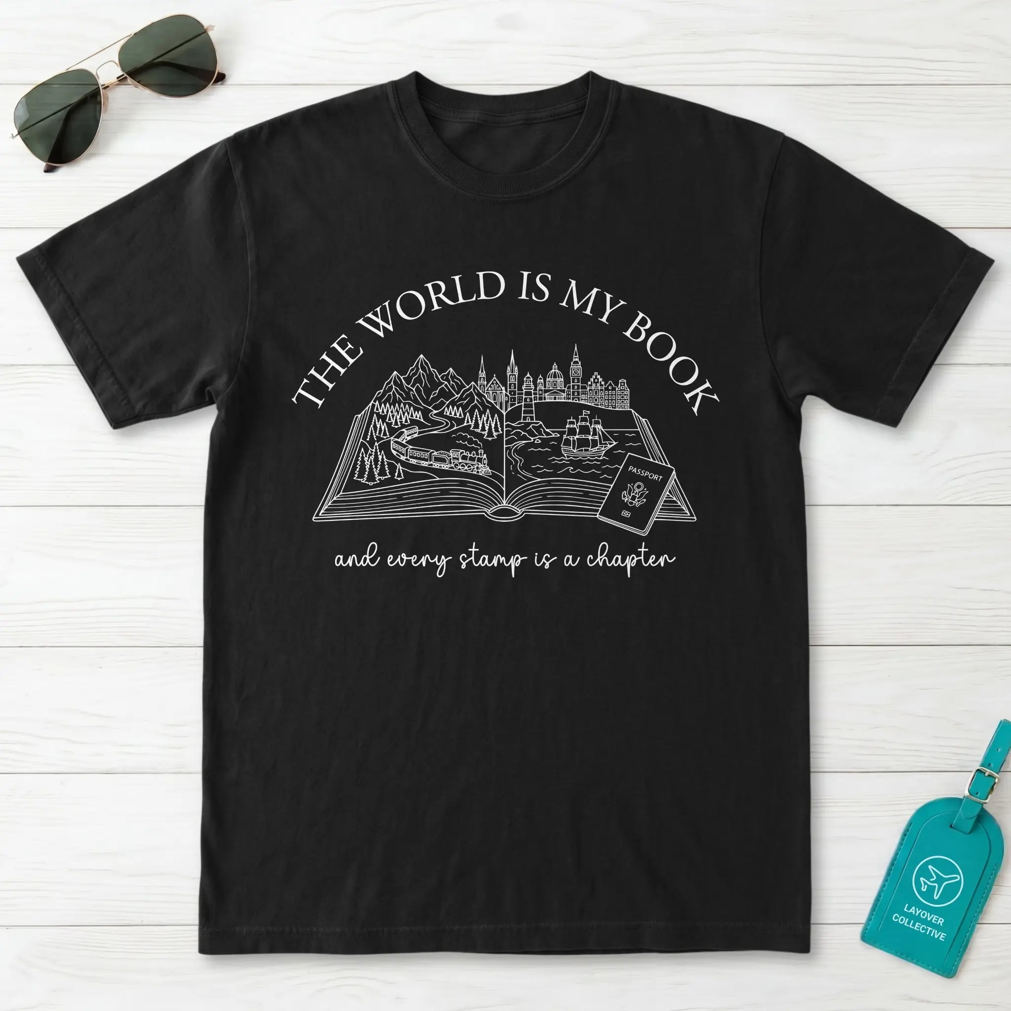 The World Is My Book T-Shirt