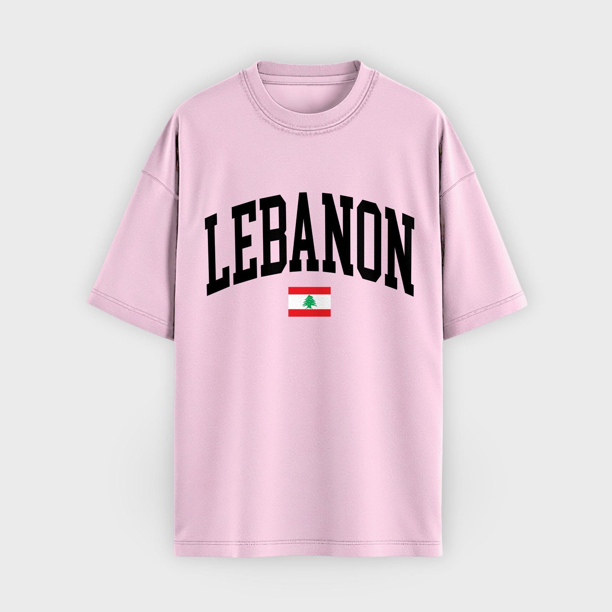 Lebanon Collegiate Flag T-Shirt
