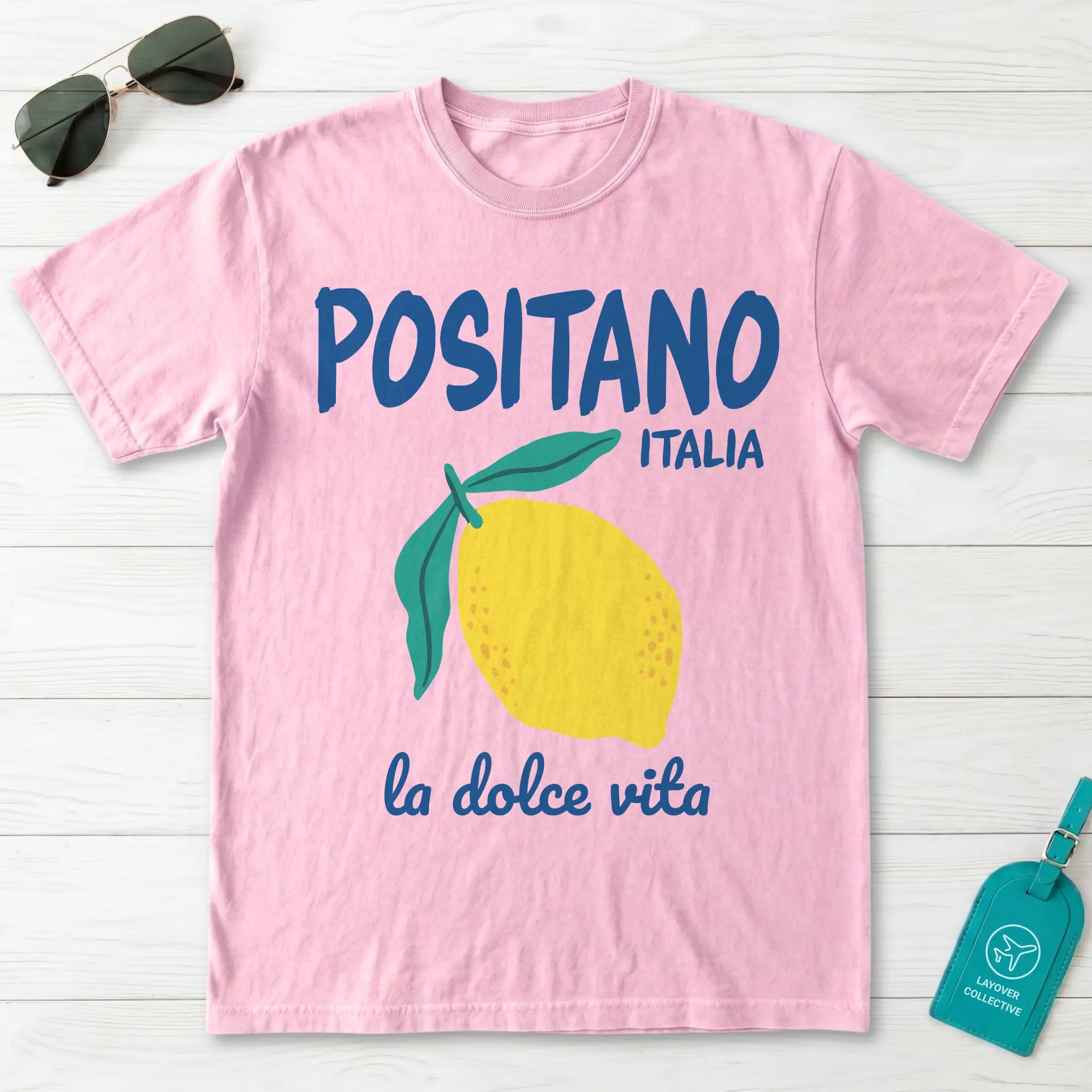 Positano Italia Lemon La Dolce Vita Graphic T-Shirt