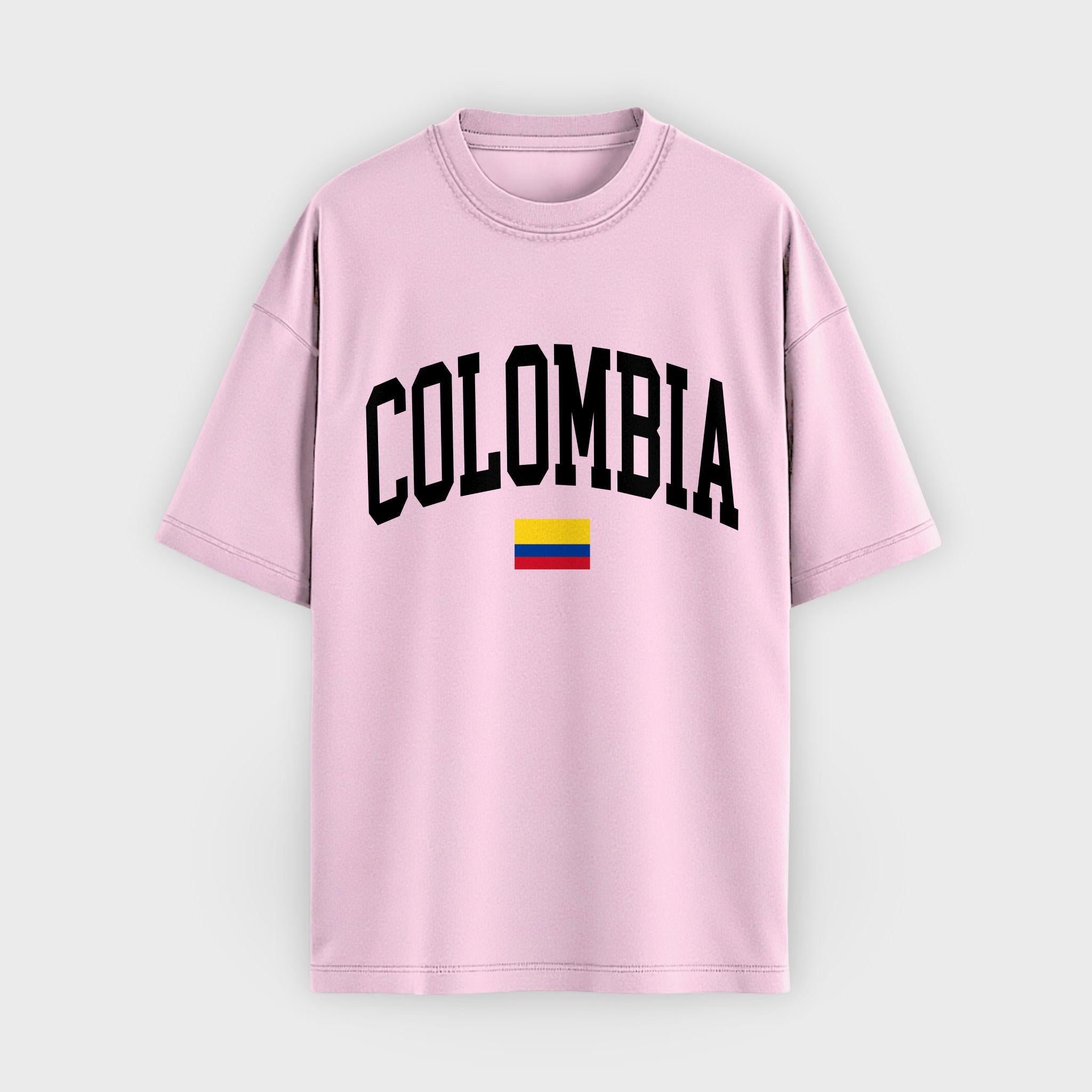 Colombia Collegiate Flag T-Shirt