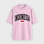Indonesia Collegiate Flag T-Shirt