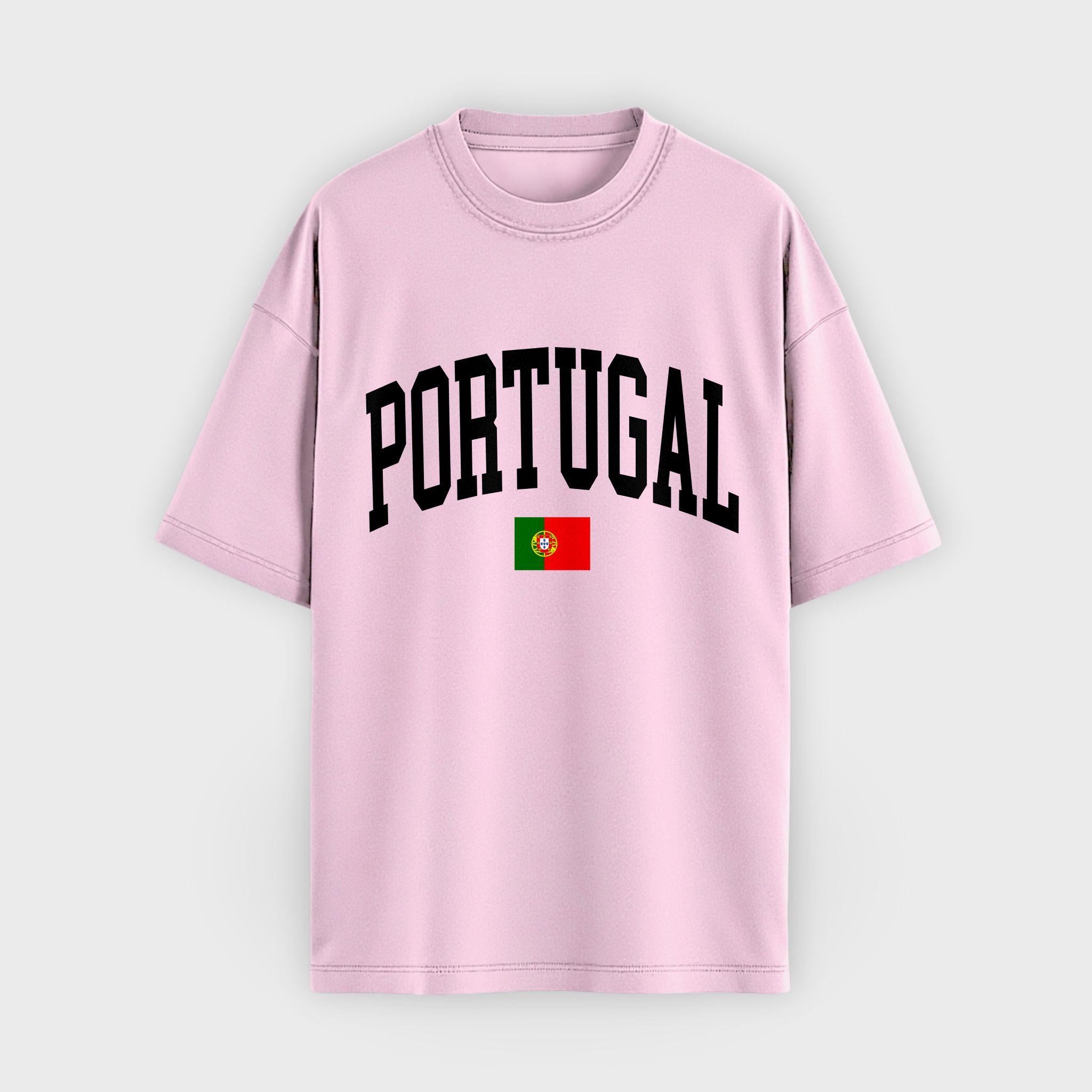 Portugal Collegiate Flag T-Shirt