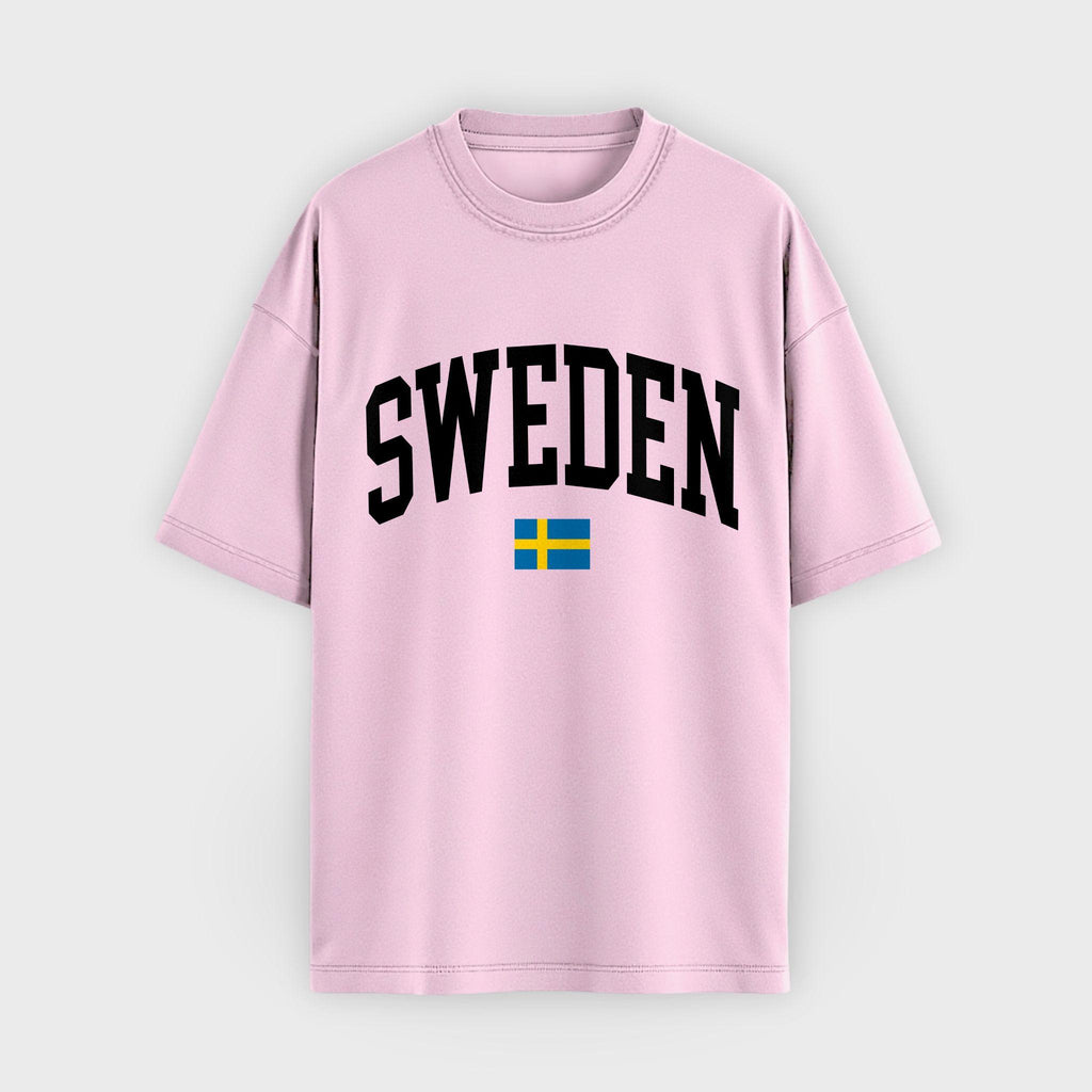 Sweden Collegiate Flag T-Shirt