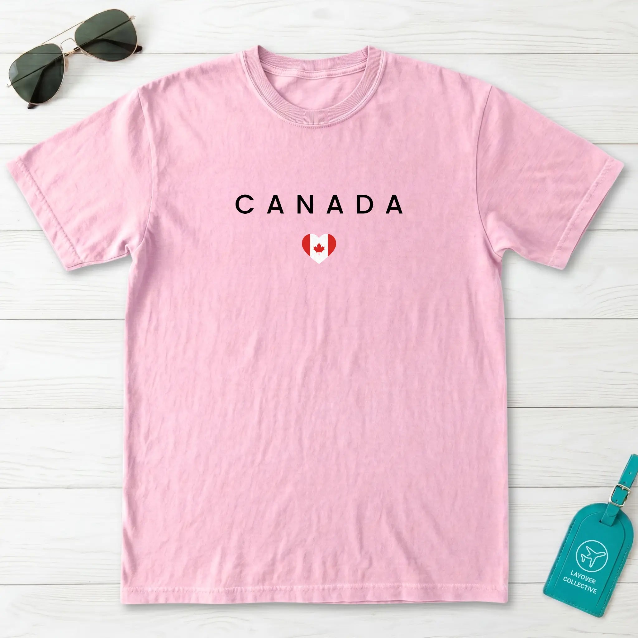 Canada Minimal Flag T-Shirt