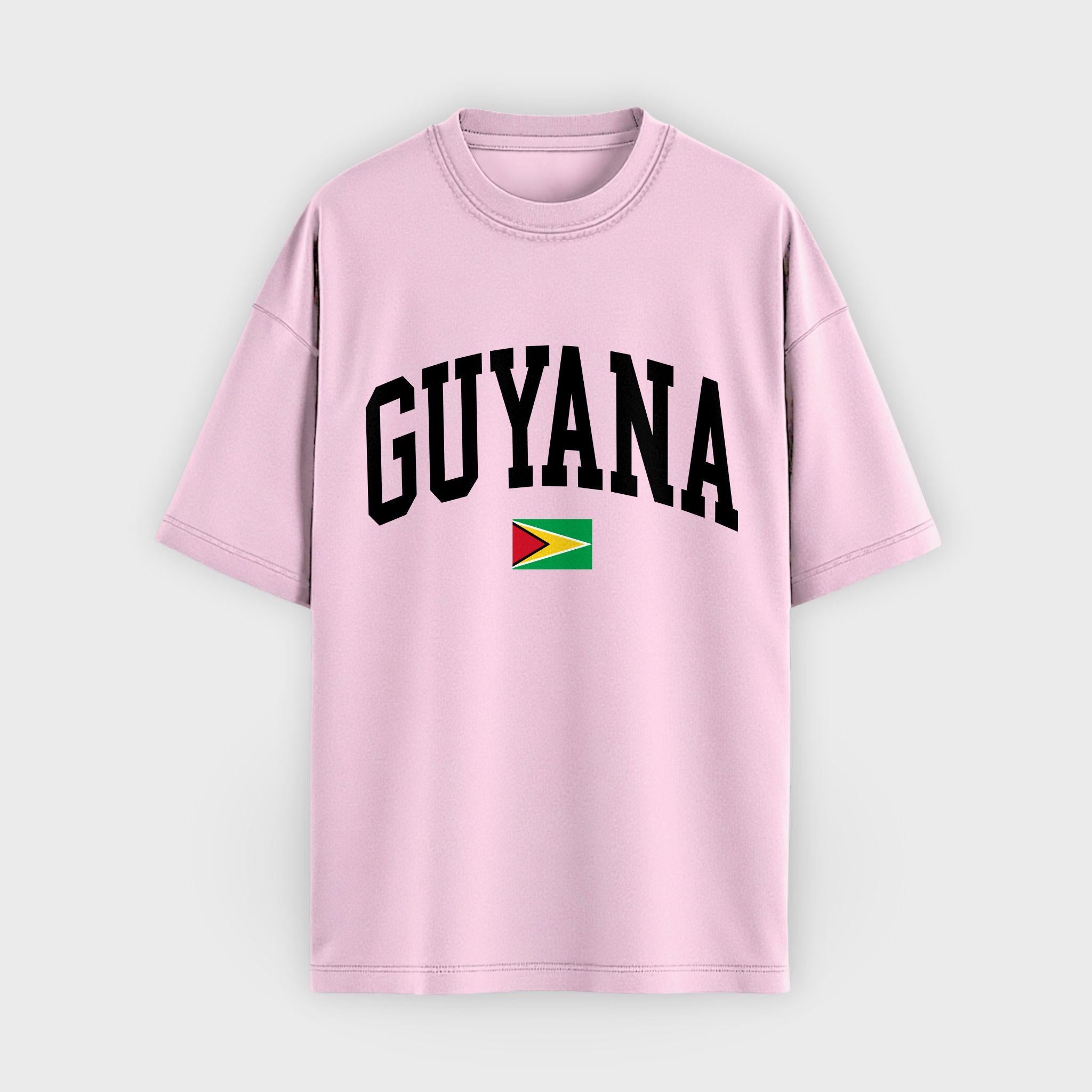 Guyana Collegiate Flag T-Shirt