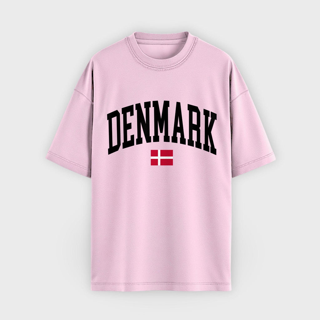 Denmark Collegiate Flag T-Shirt