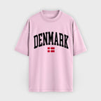 Denmark Collegiate Flag T-Shirt