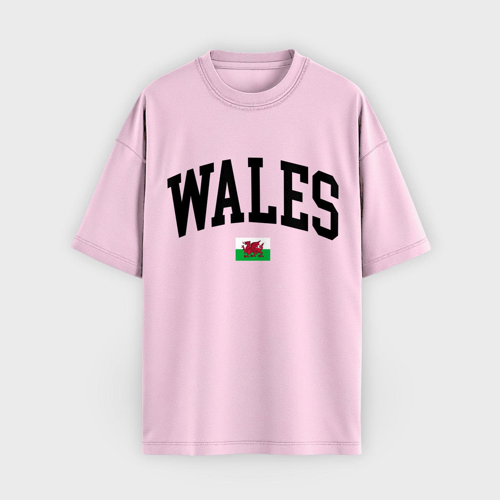 Wales Collegiate Flag T-Shirt