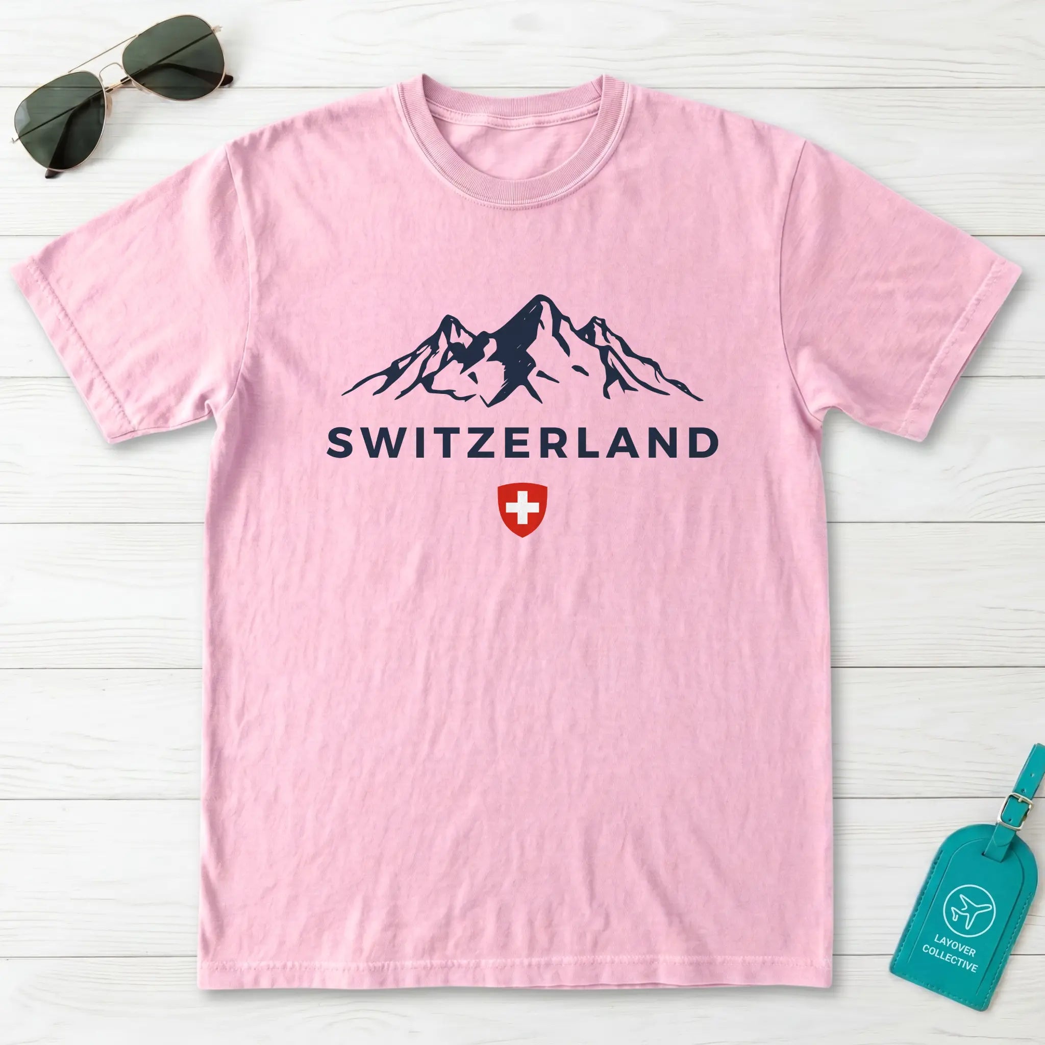 Switzerland Alpine Crest T-Shirt