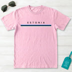 Estonia Flagline T-Shirt