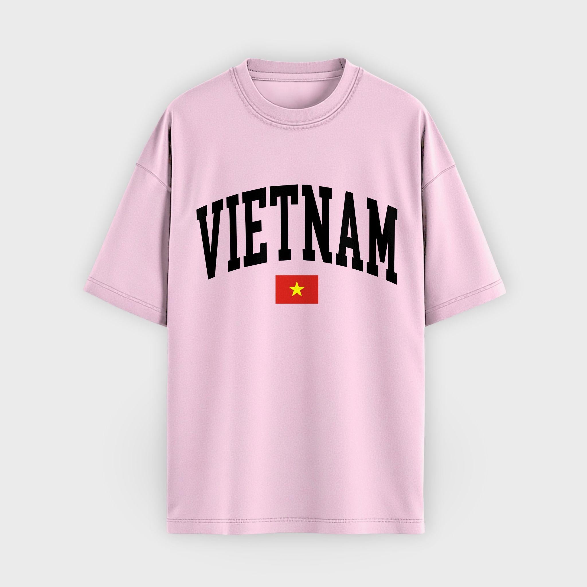 Vietnam Collegiate Flag T-Shirt