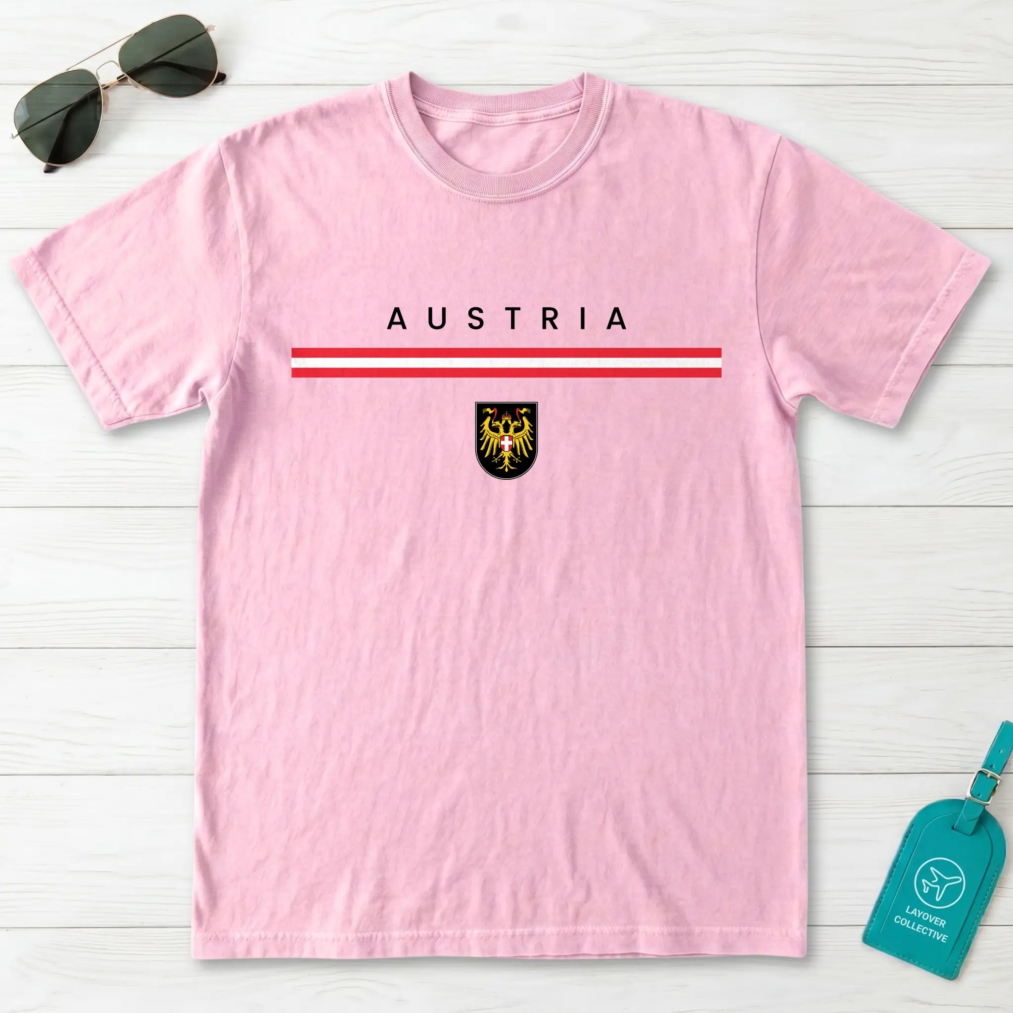 Austria Flagline T-Shirt