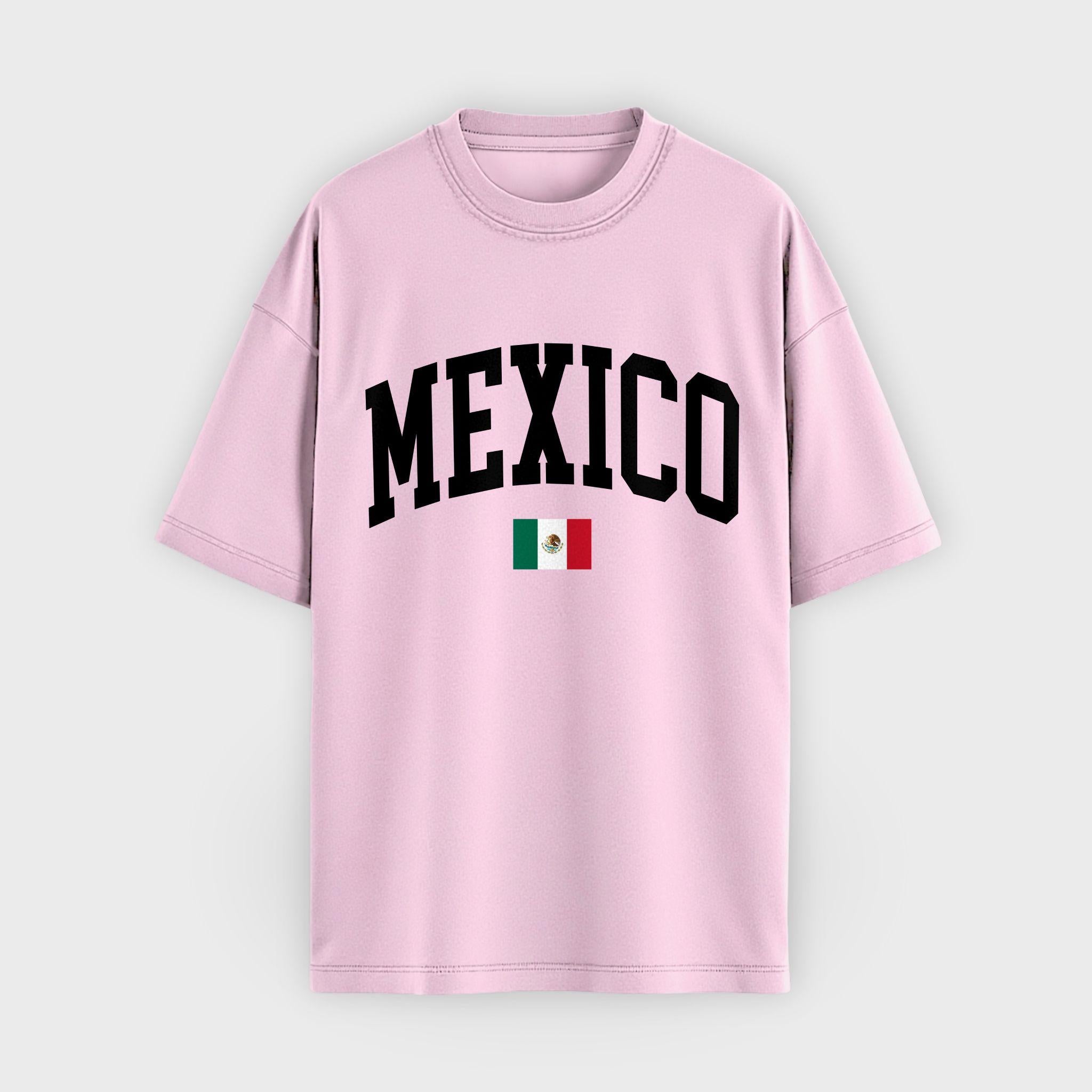 Mexico Collegiate Flag T-Shirt