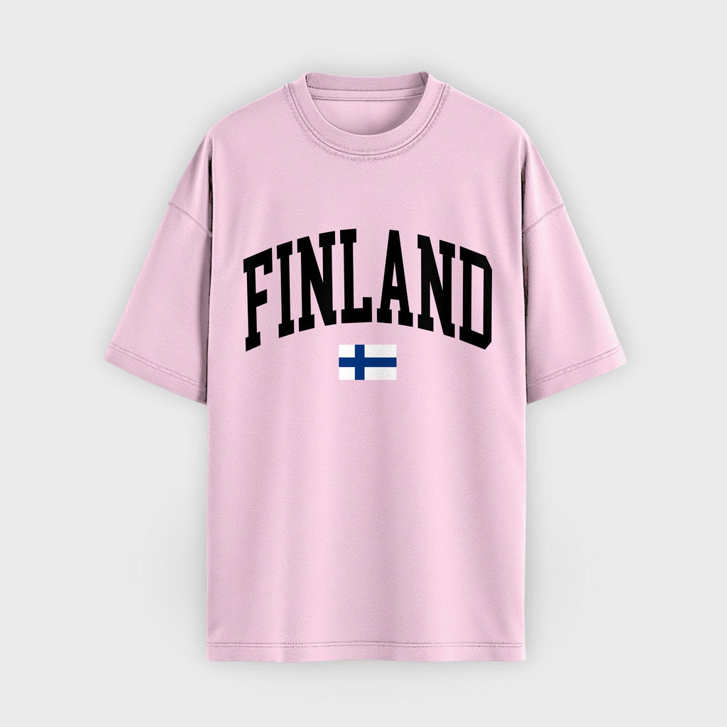 Finland Collegiate Flag T-Shirt