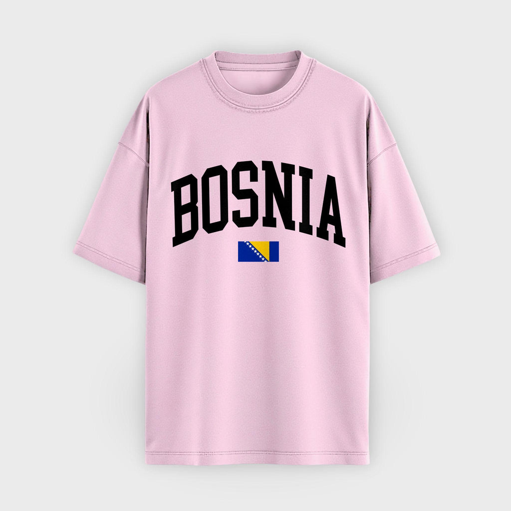 Bosnia Collegiate Flag T-Shirt