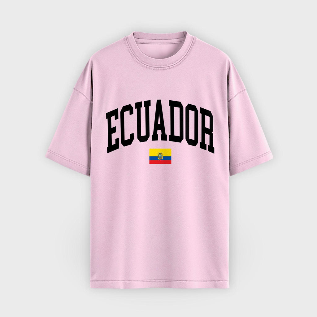 Ecuador Collegiate Flag T-Shirt