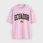 Ecuador Collegiate Flag T-Shirt
