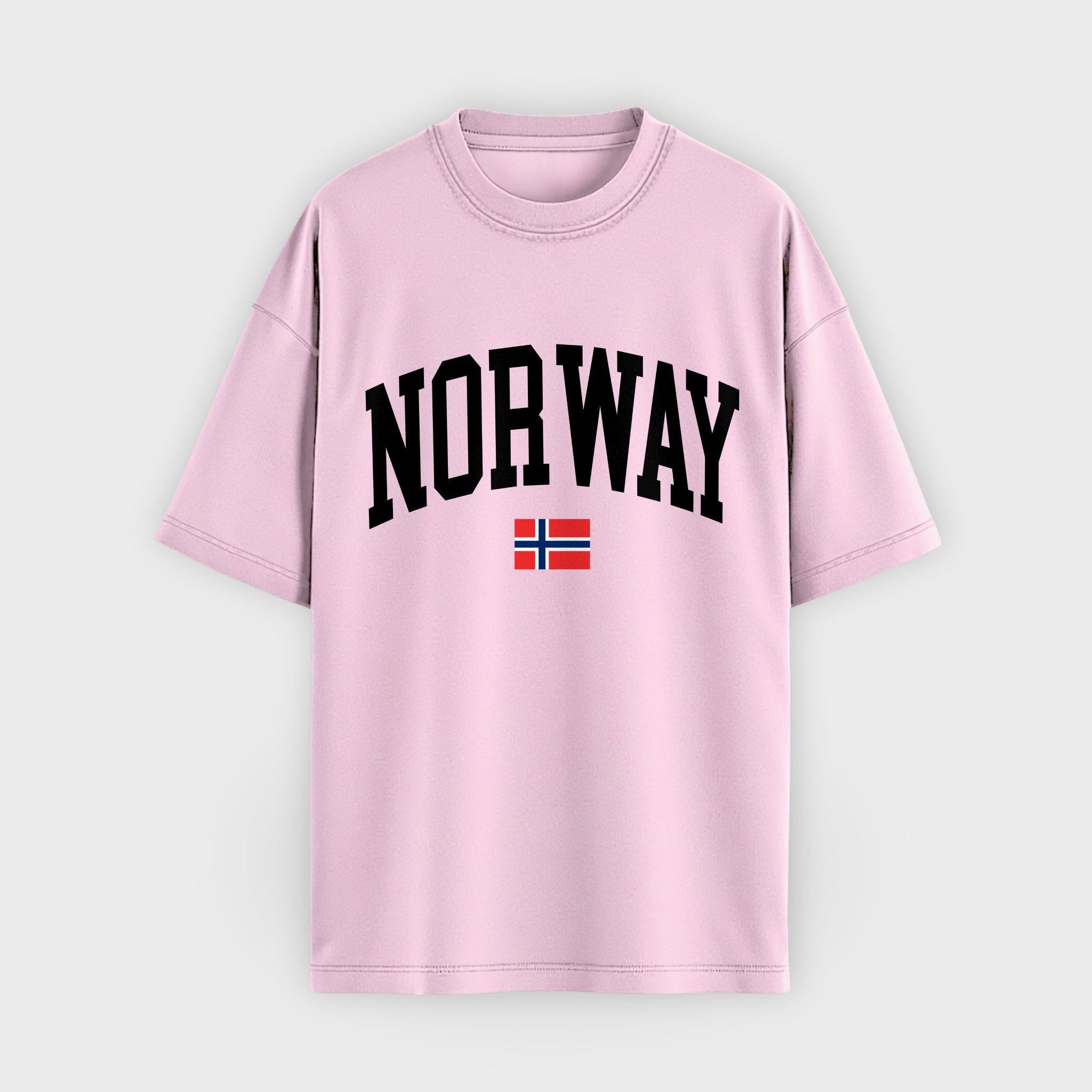 Norway Collegiate Flag T-Shirt