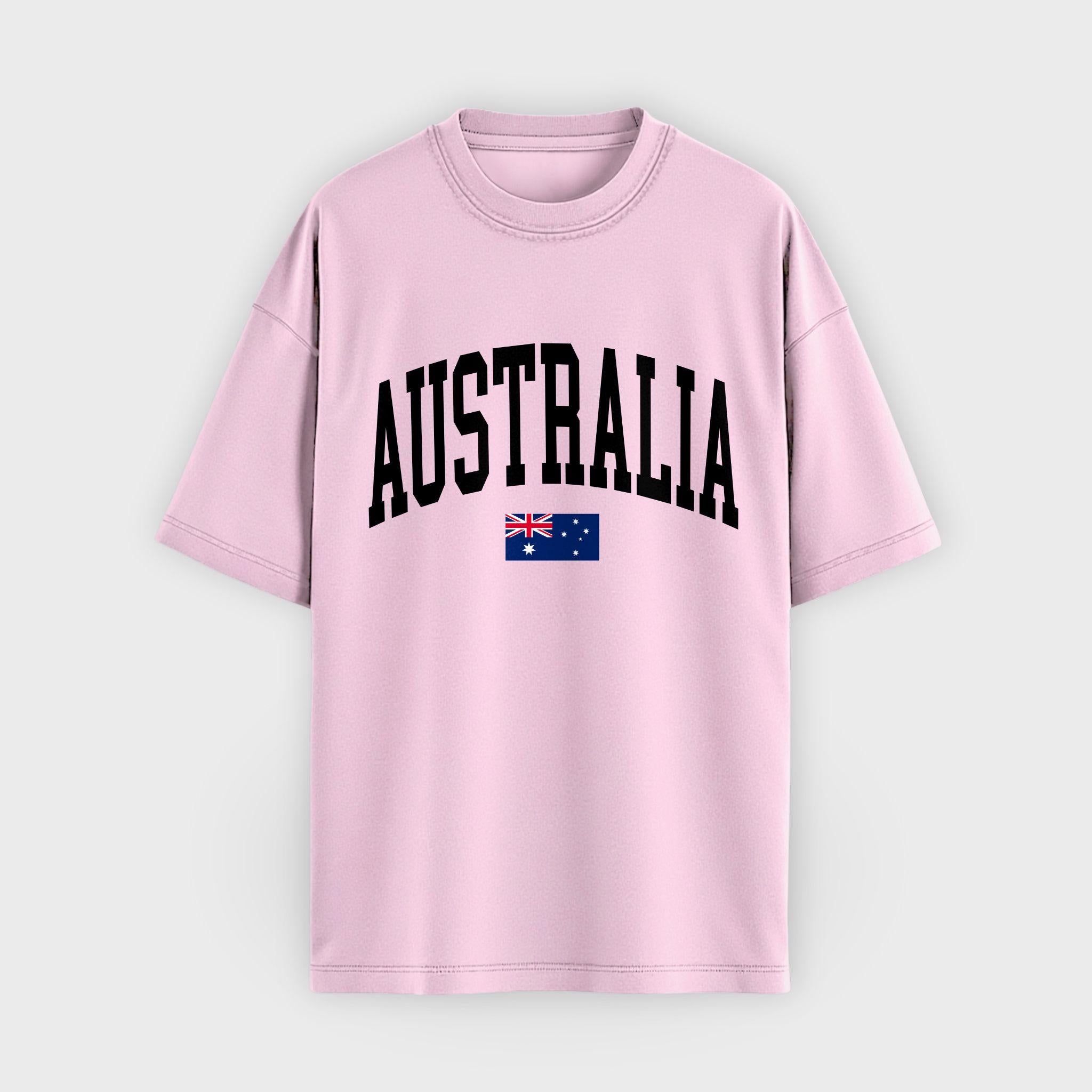 Australia Collegiate Flag T-Shirt