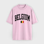 Belgium Collegiate Flag T-Shirt
